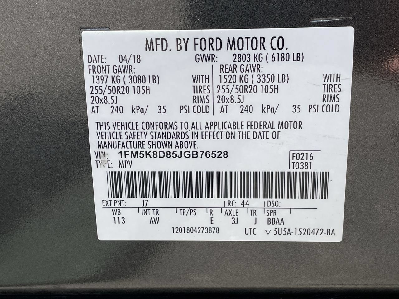 Thumbnail: 2018 Ford Explorer - 34