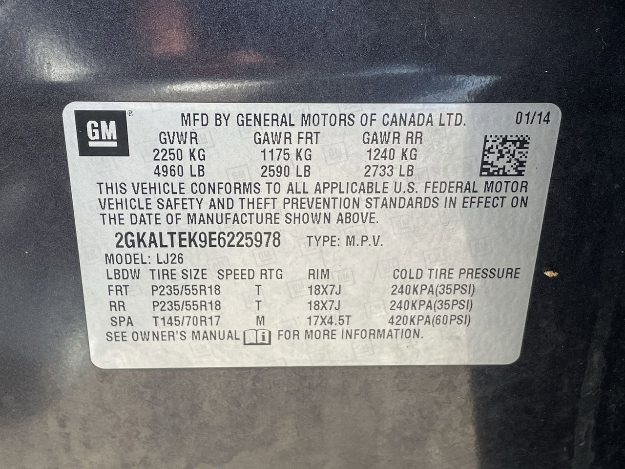 Thumbnail: 2014 GMC Terrain - 34