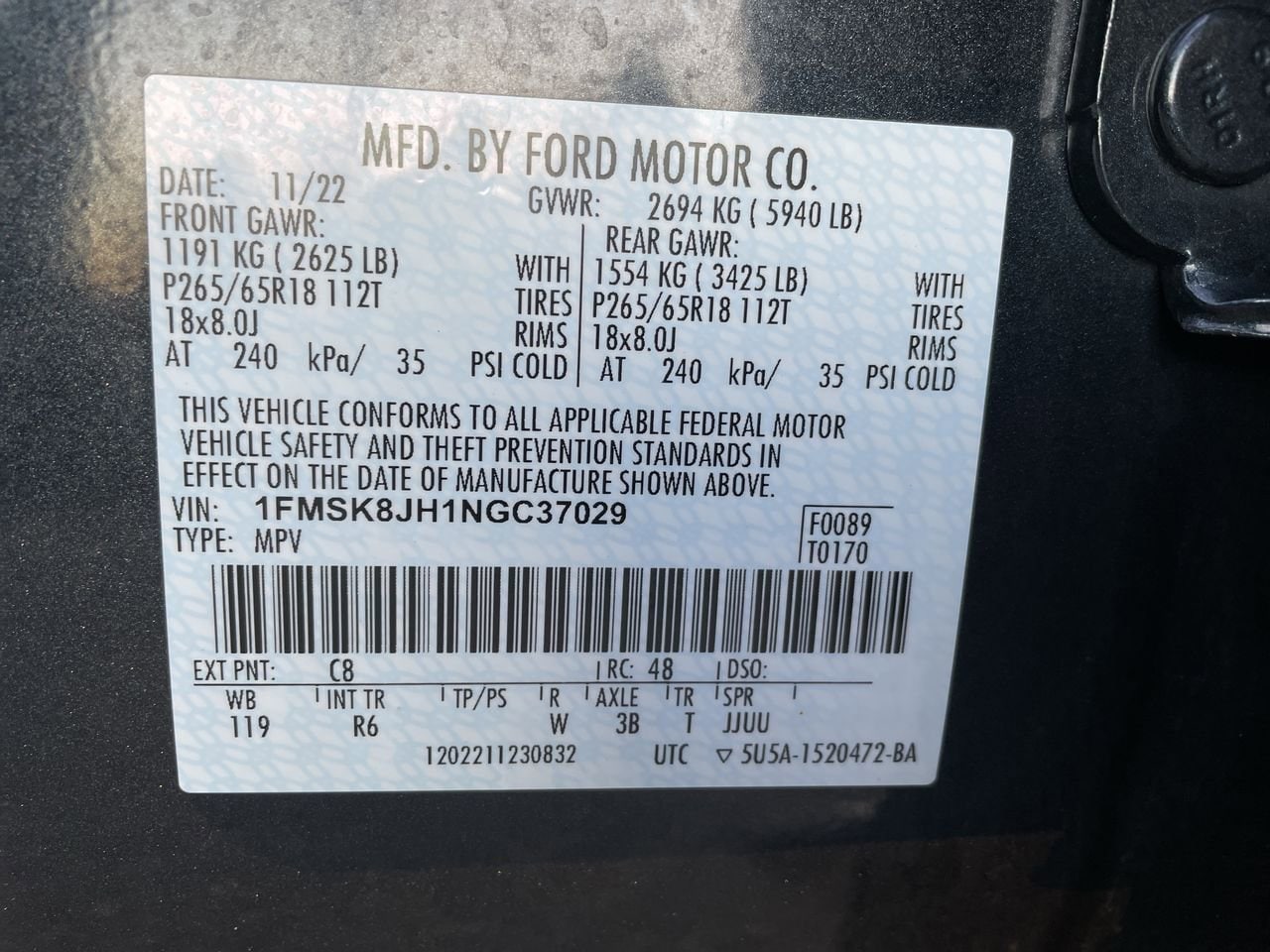 Thumbnail: 2022 Ford Explorer - 37