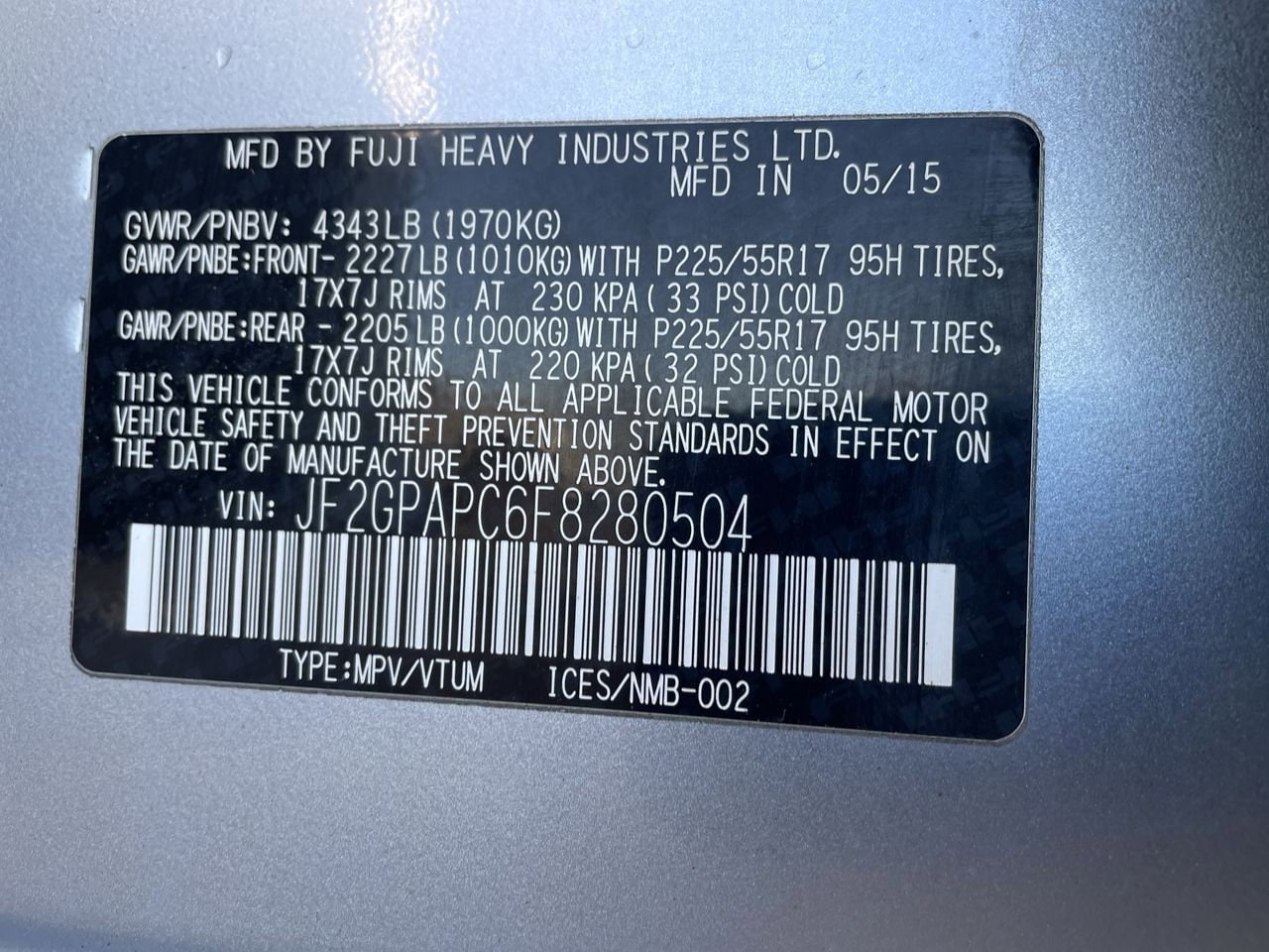 Thumbnail: 2015 Subaru XV Crosstrek - 32