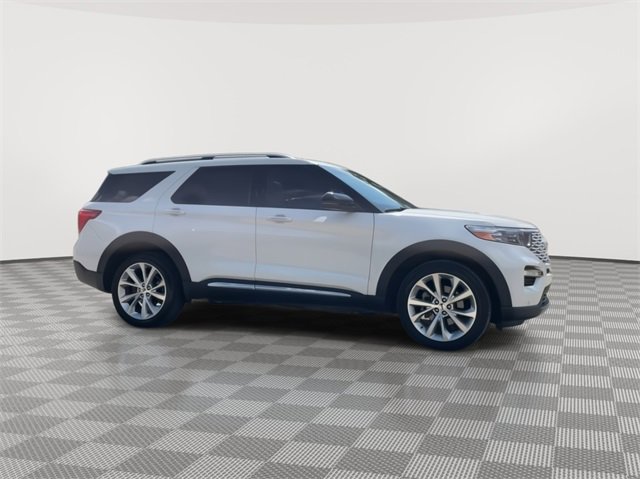 Used 2022 Ford Explorer Platinum with VIN 1FM5K8HC9NGA78445 for sale in Plymouth, MI