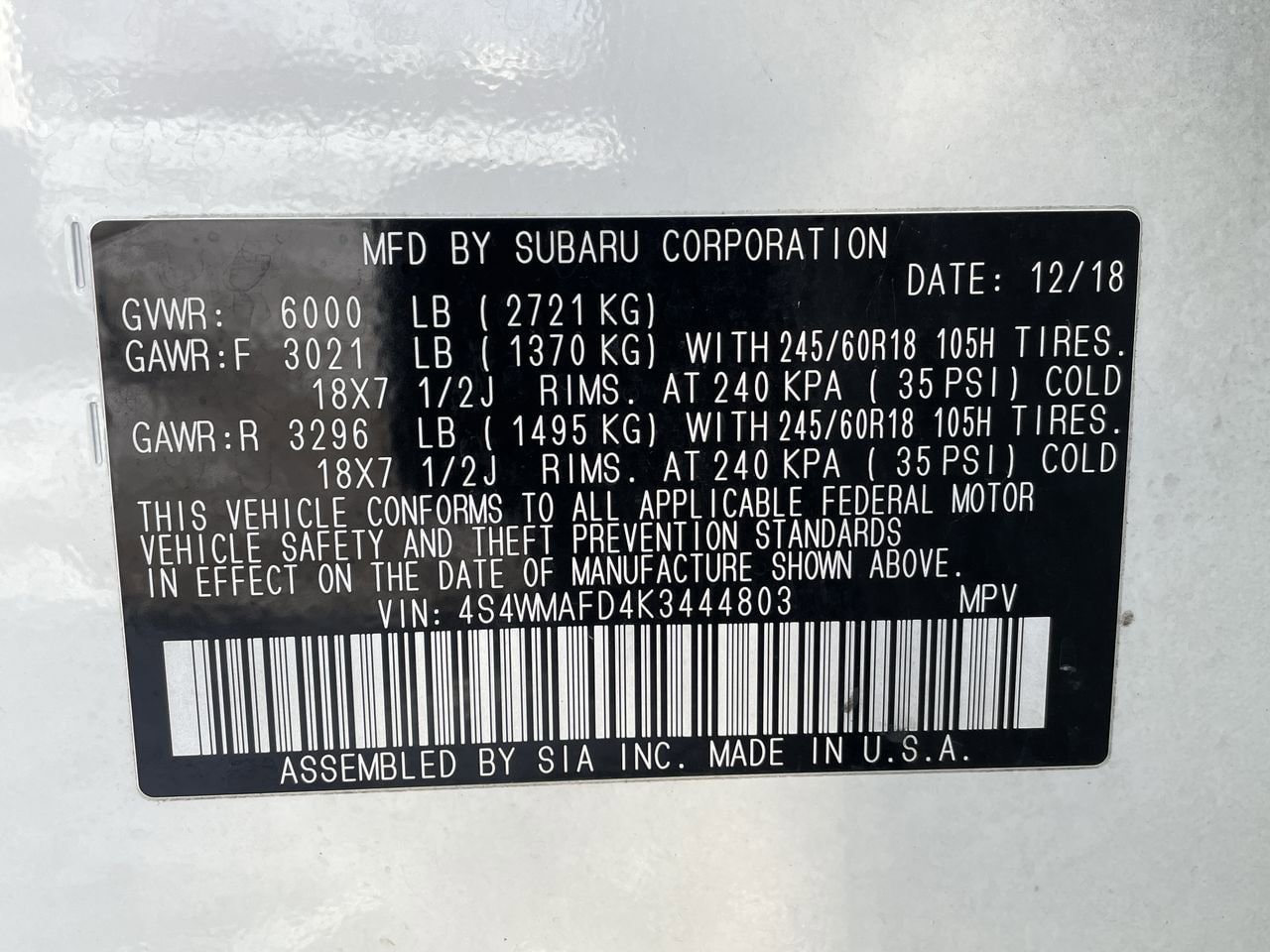 Thumbnail: 2019 Subaru Ascent - 33