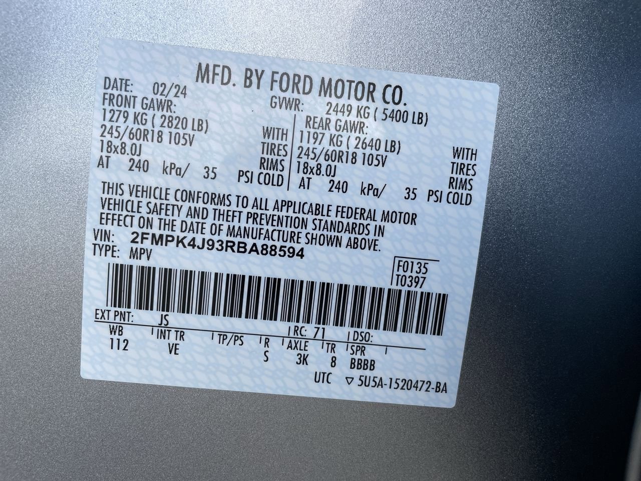 Thumbnail: 2024 Ford Edge - 31
