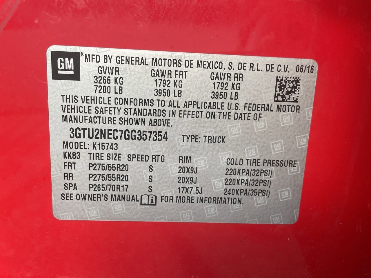 Thumbnail: 2016 GMC Sierra 1500 - 35