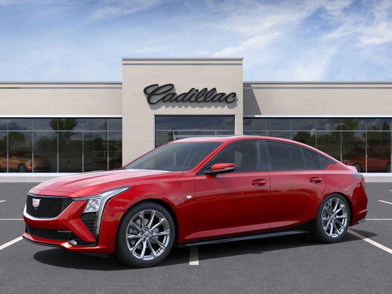 Used 2025 Cadillac CT5 Sport with VIN 1G6DU5RKXS0116920 for sale in Plymouth, MI