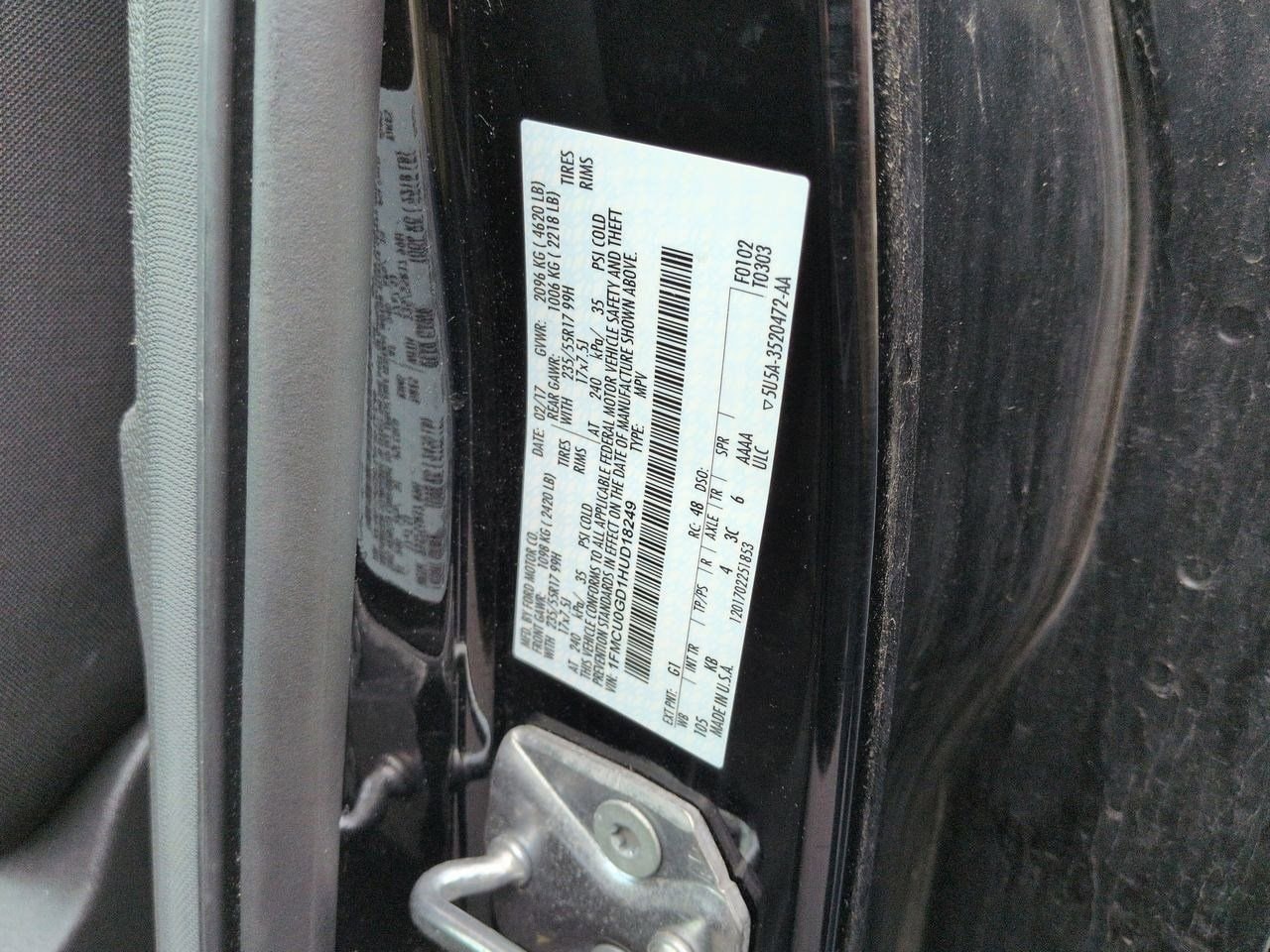 Thumbnail: 2017 Ford Escape - 34