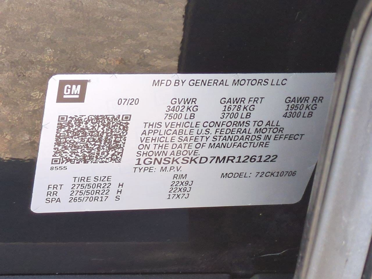 Thumbnail: 2021 Chevrolet Tahoe - 37