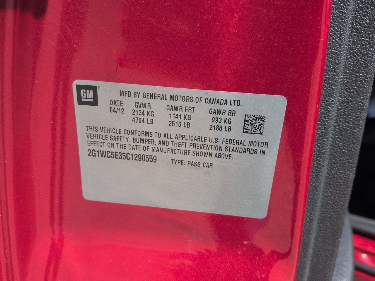 Thumbnail: 2012 Chevrolet Impala - 34