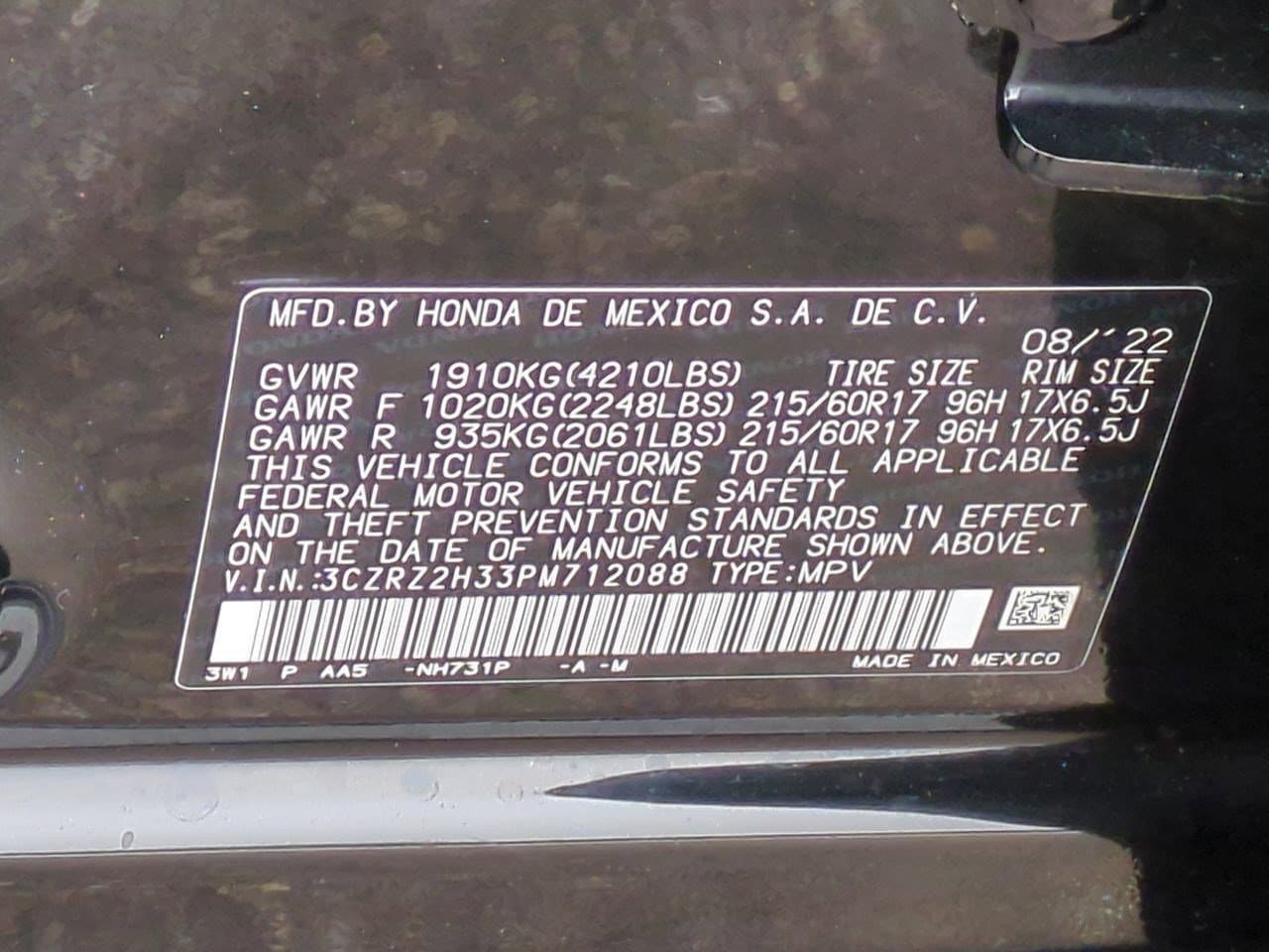 Thumbnail: 2023 Honda HR-V - 33