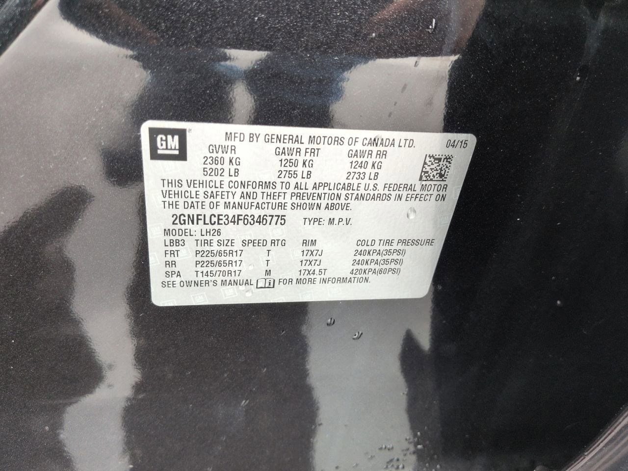 Thumbnail: 2015 Chevrolet Equinox - 35