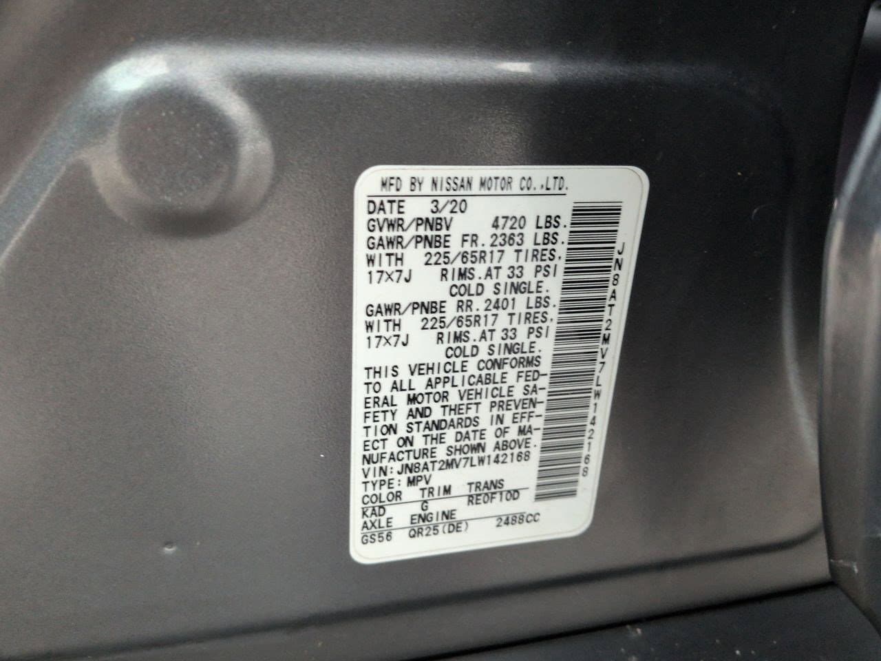 Thumbnail: 2020 Nissan Rogue - 33