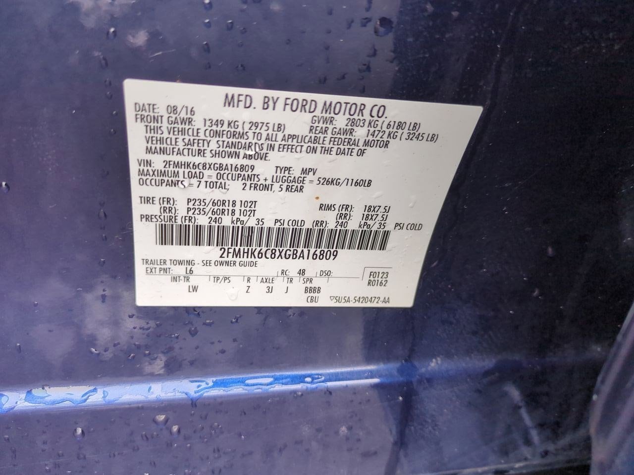 Thumbnail: 2016 Ford Flex - 33