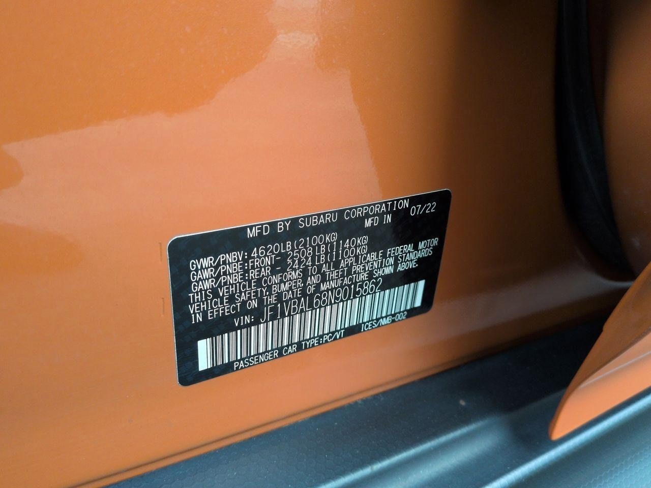 Thumbnail: 2022 Subaru WRX - 38