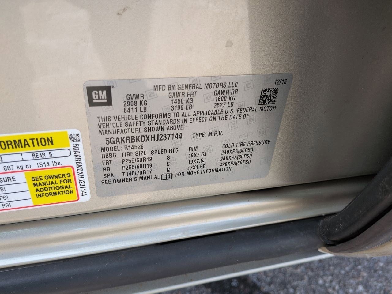 Thumbnail: 2017 Buick Enclave - 37