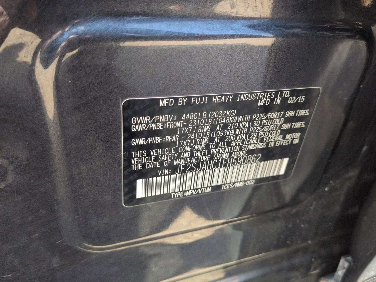 Thumbnail: 2015 Subaru Forester - 34