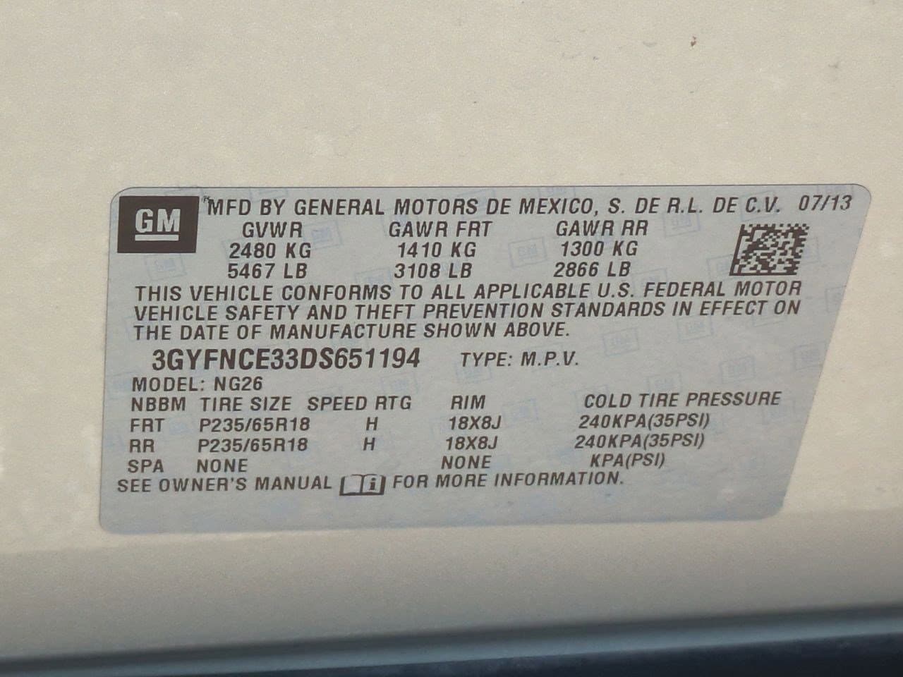 Thumbnail: 2013 Cadillac SRX - 34