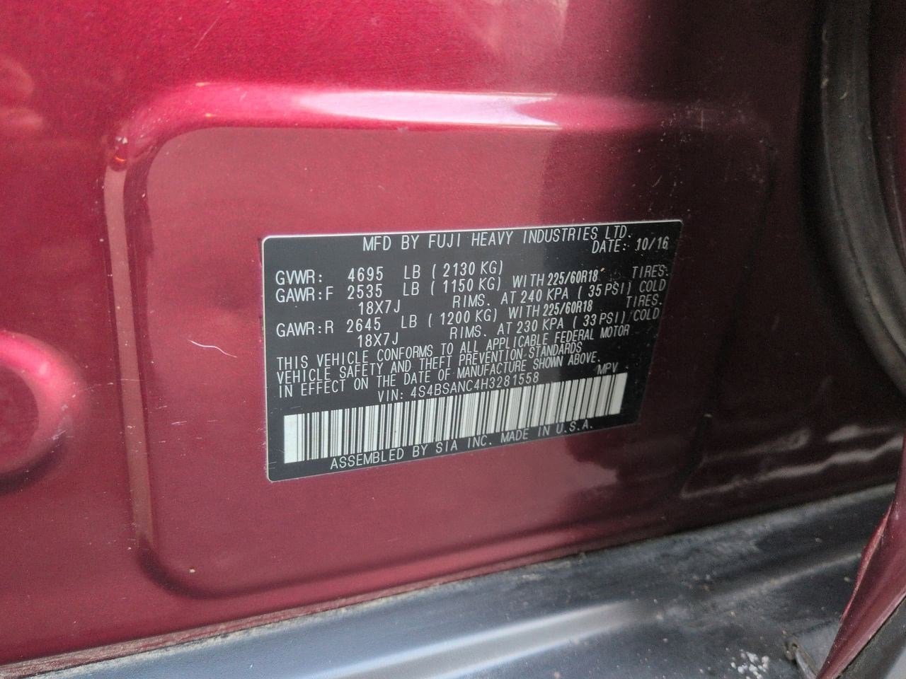 Thumbnail: 2017 Subaru Outback - 37