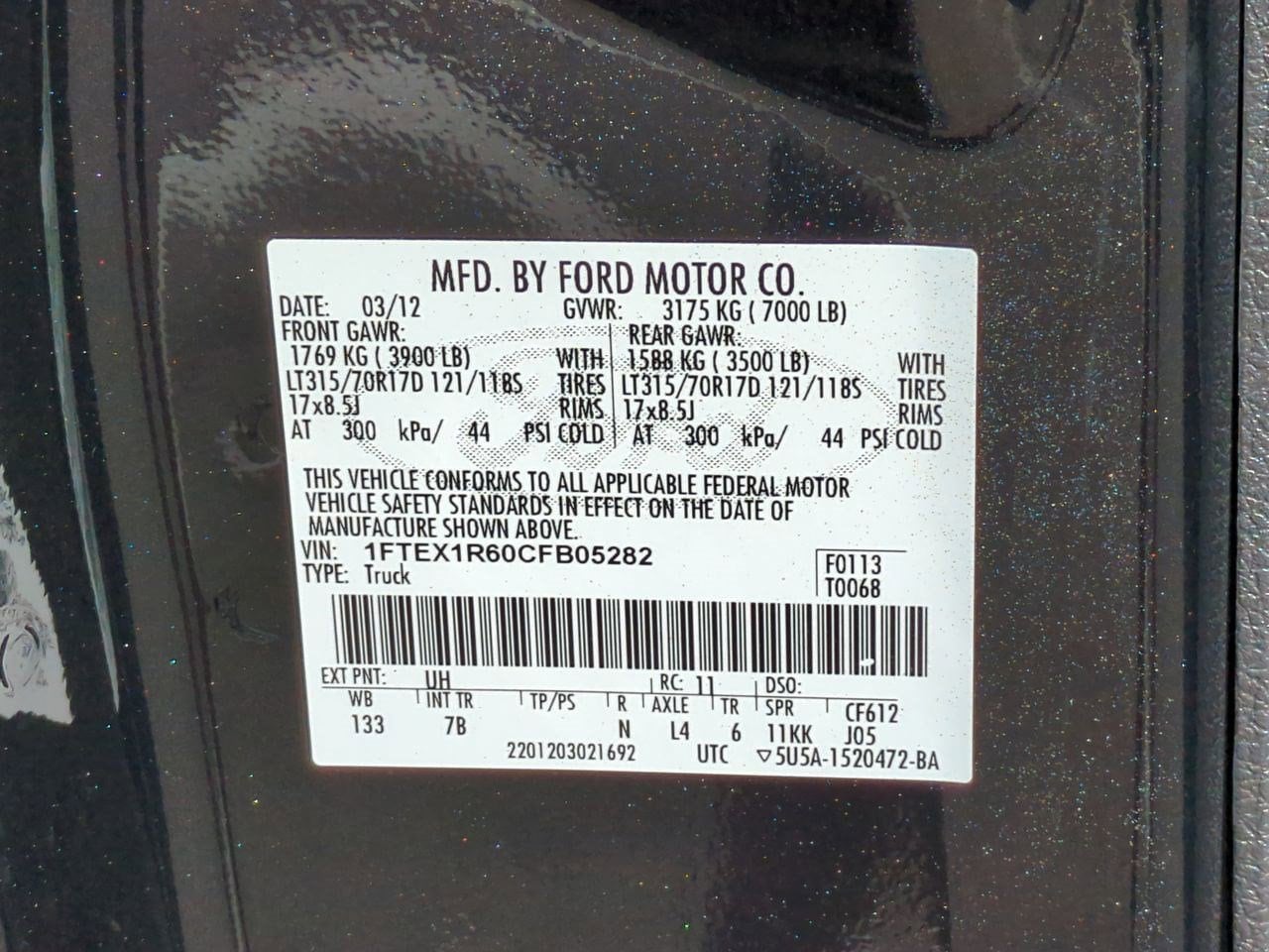 Thumbnail: 2012 Ford F-150 - 36