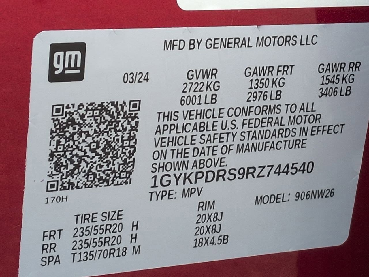 Thumbnail: 2024 Cadillac XT6 - 37