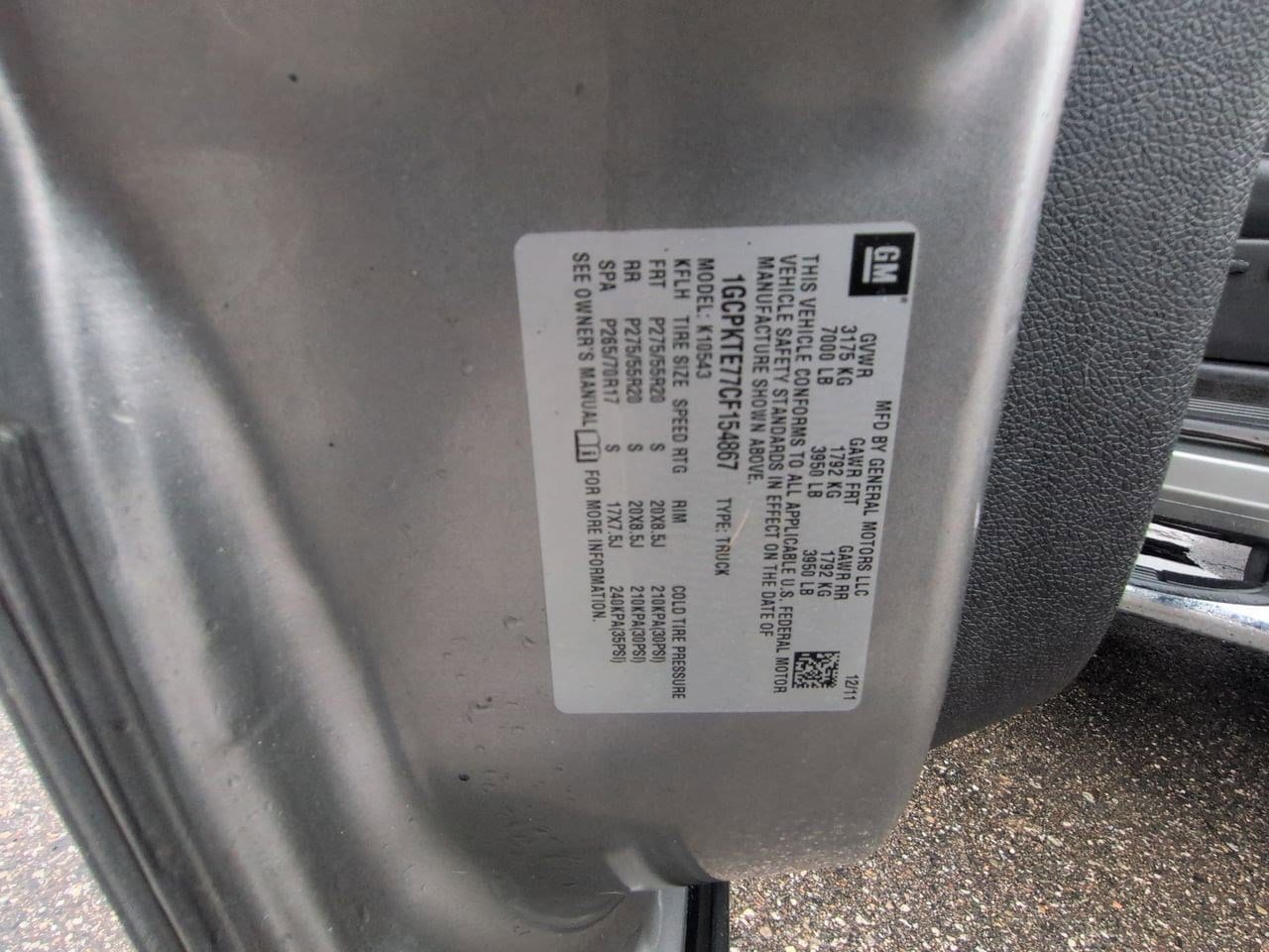 Thumbnail: 2012 Chevrolet Silverado 1500 - 36