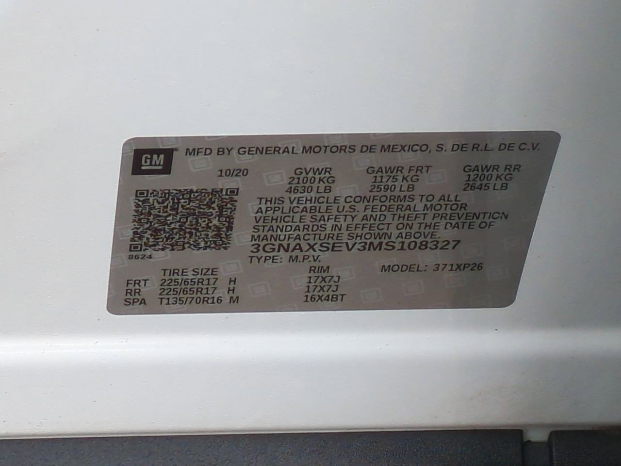 Thumbnail: 2021 Chevrolet Equinox - 34