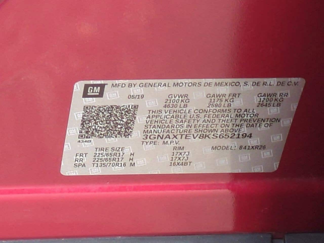 Thumbnail: 2019 Chevrolet Equinox - 33