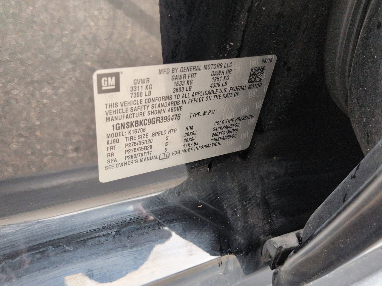 Thumbnail: 2016 Chevrolet Tahoe - 37