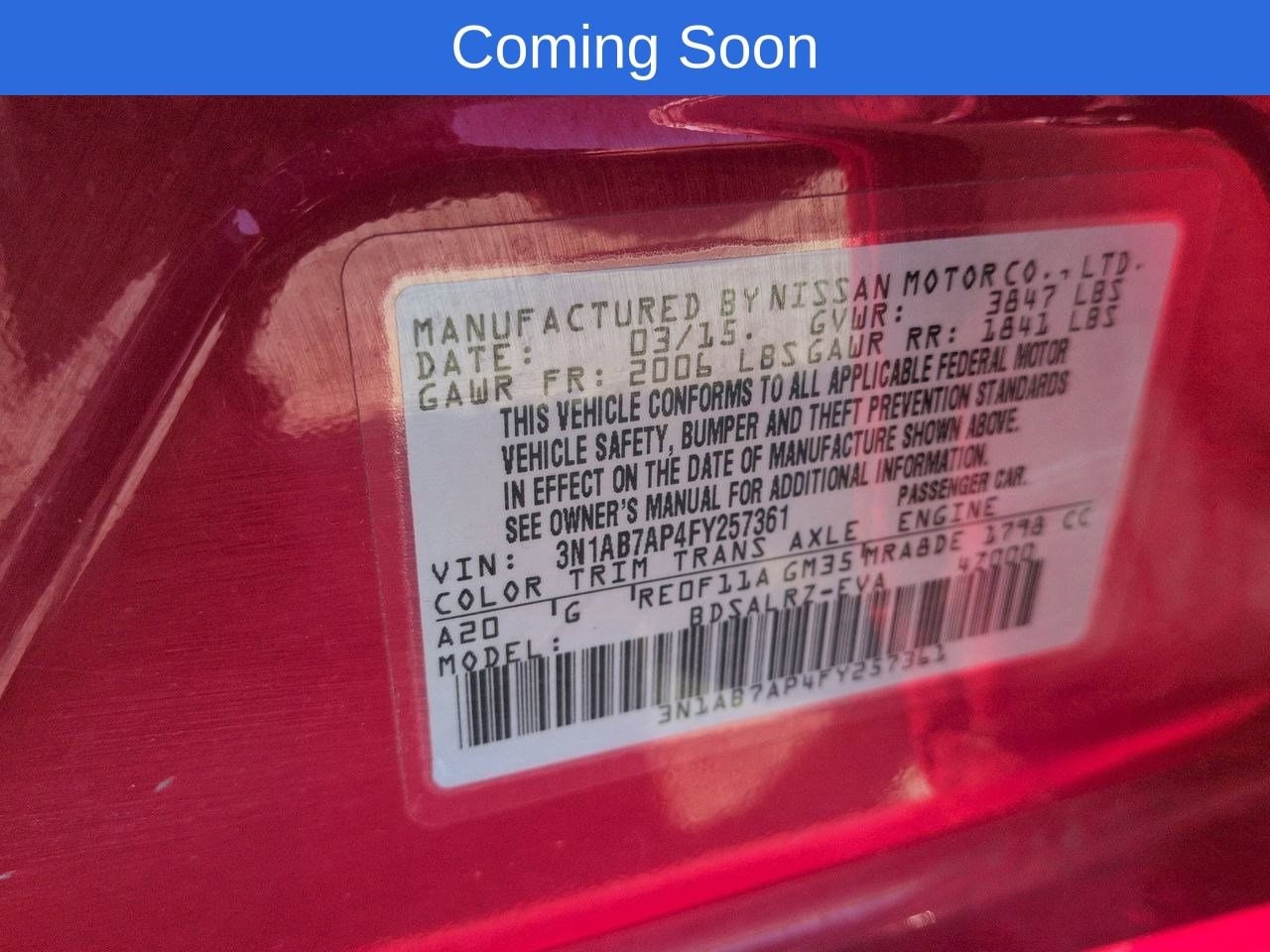 Thumbnail: 2015 Nissan Sentra - 34
