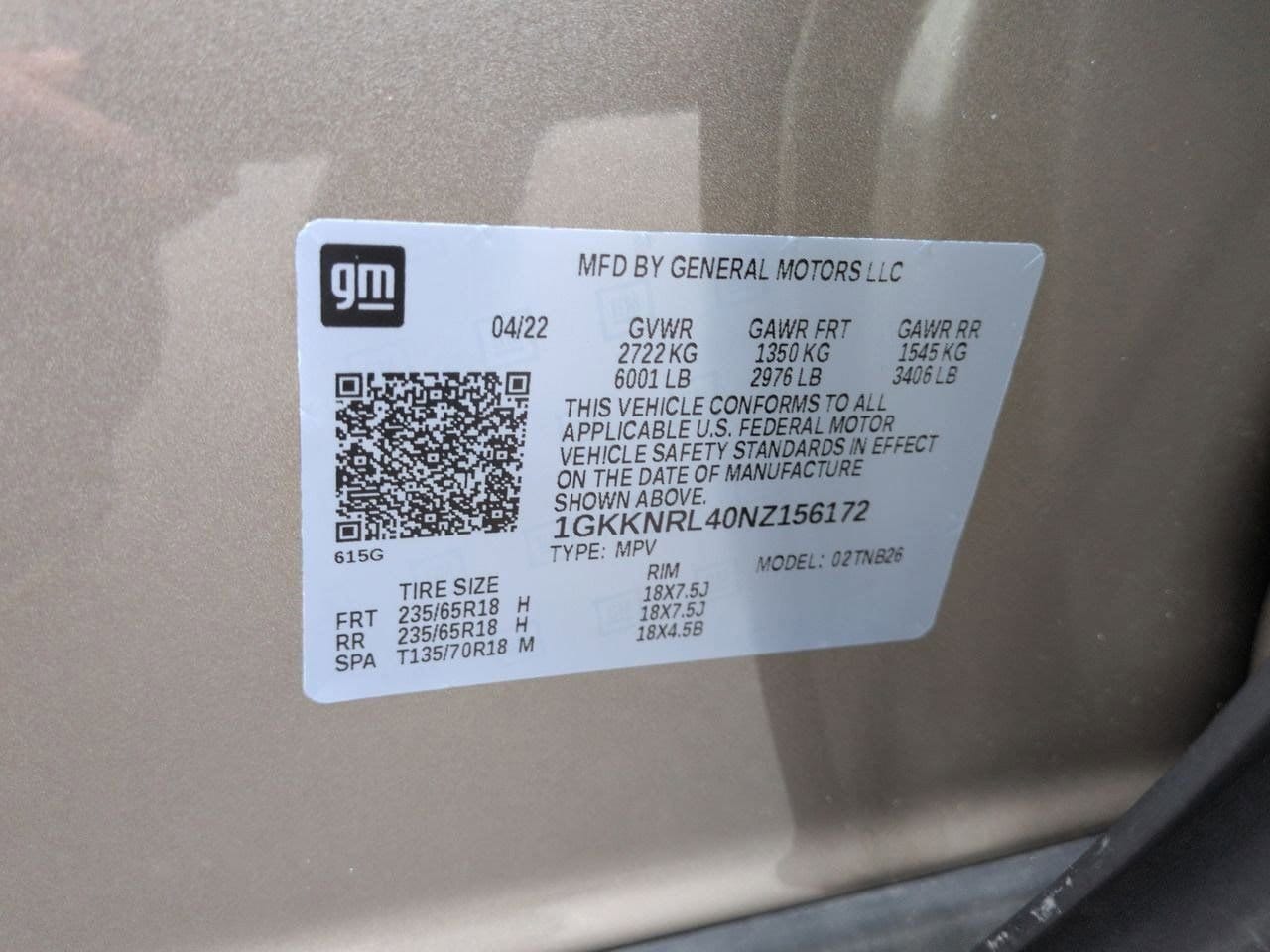 Thumbnail: 2022 GMC Acadia - 34