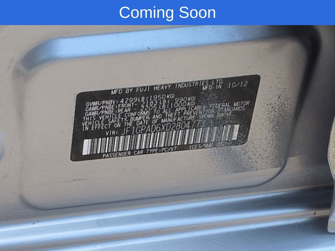 Thumbnail: 2013 Subaru Impreza - 34