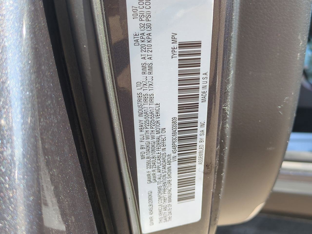 Thumbnail: 2008 Subaru Outback - 34