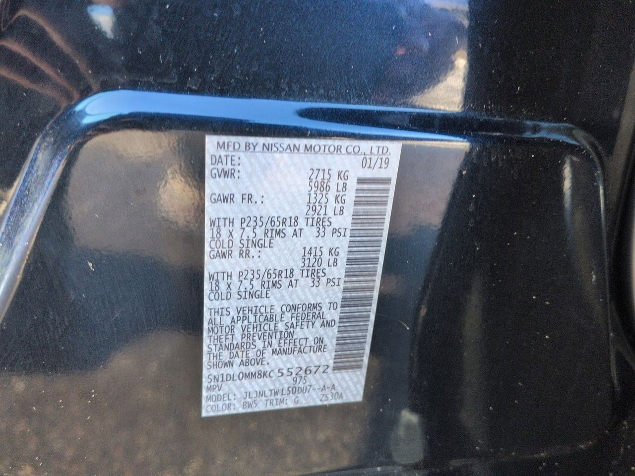 Thumbnail: 2019 INFINITI QX60 - 38