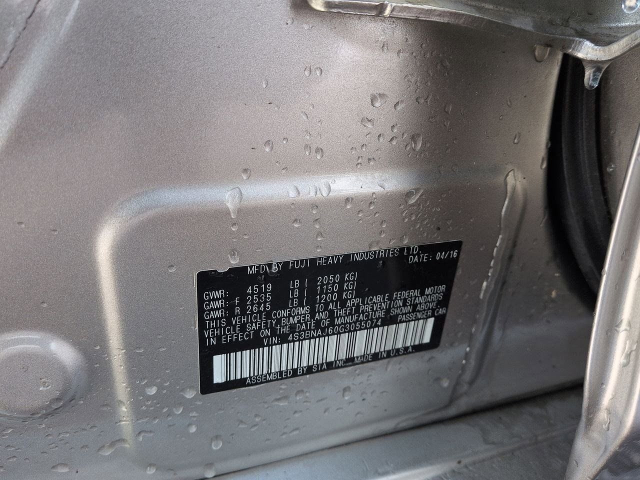 Thumbnail: 2016 Subaru Legacy - 35