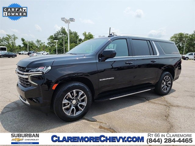 Used 2021 Chevrolet Suburban LT with VIN 1GNSCCKD6MR355040 for sale in Claremore, OK