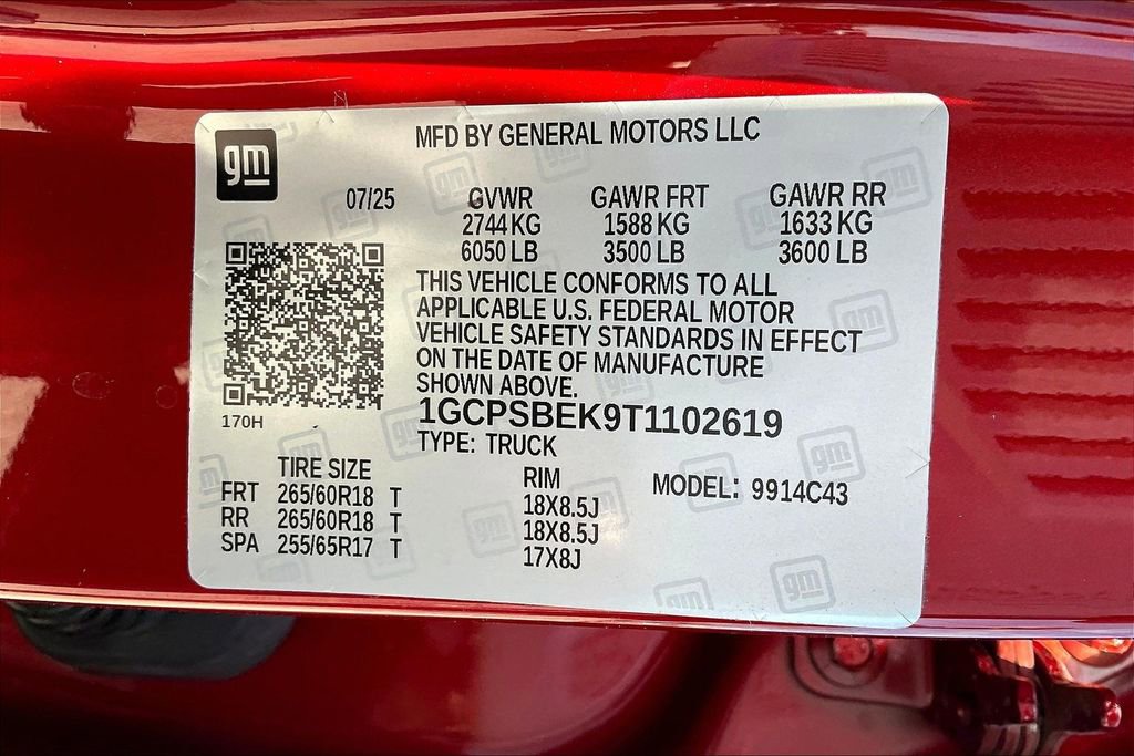 2026 Chevrolet Colorado Work Truck - Photo 13