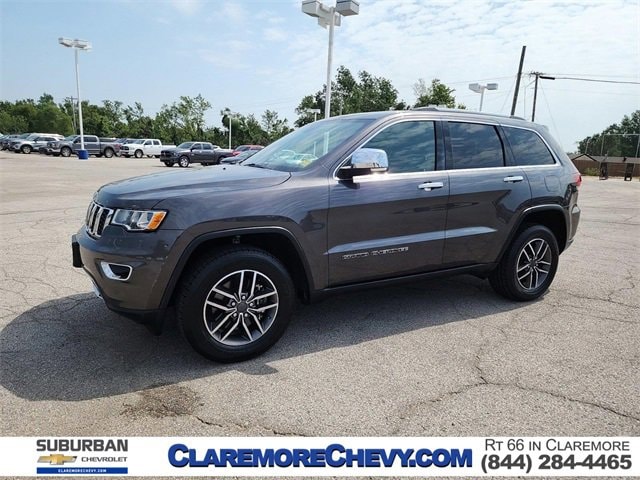 Used 2021 Jeep Grand Cherokee Limited with VIN 1C4RJFBG1MC533805 for sale in Claremore, OK