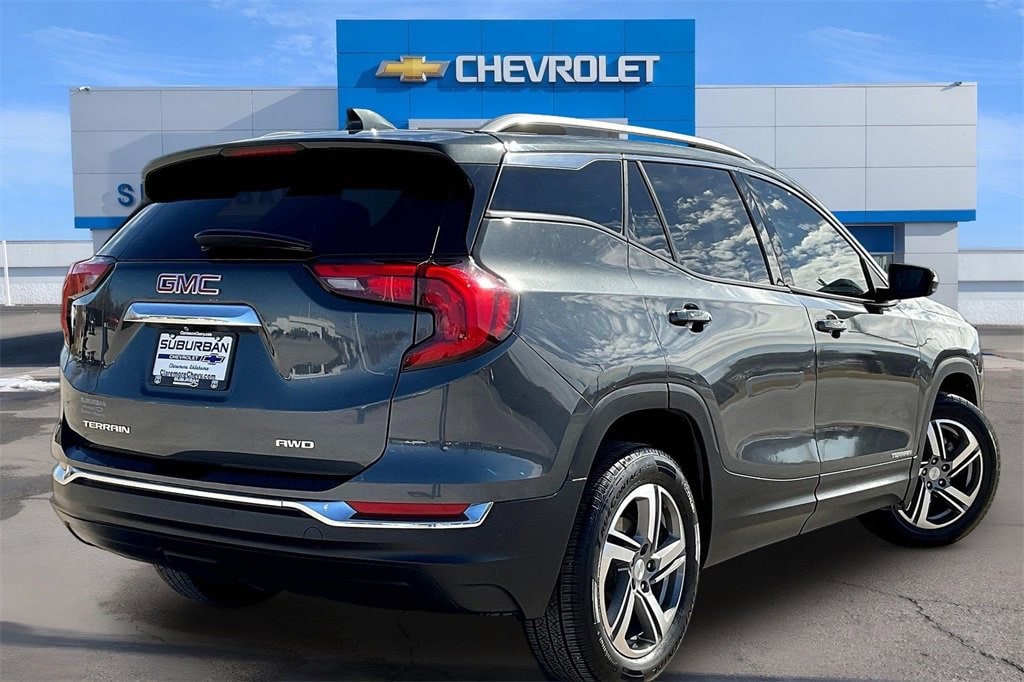 Used 2019 GMC Terrain SLT with VIN 3GKALVEVXKL286317 for sale in Claremore, OK