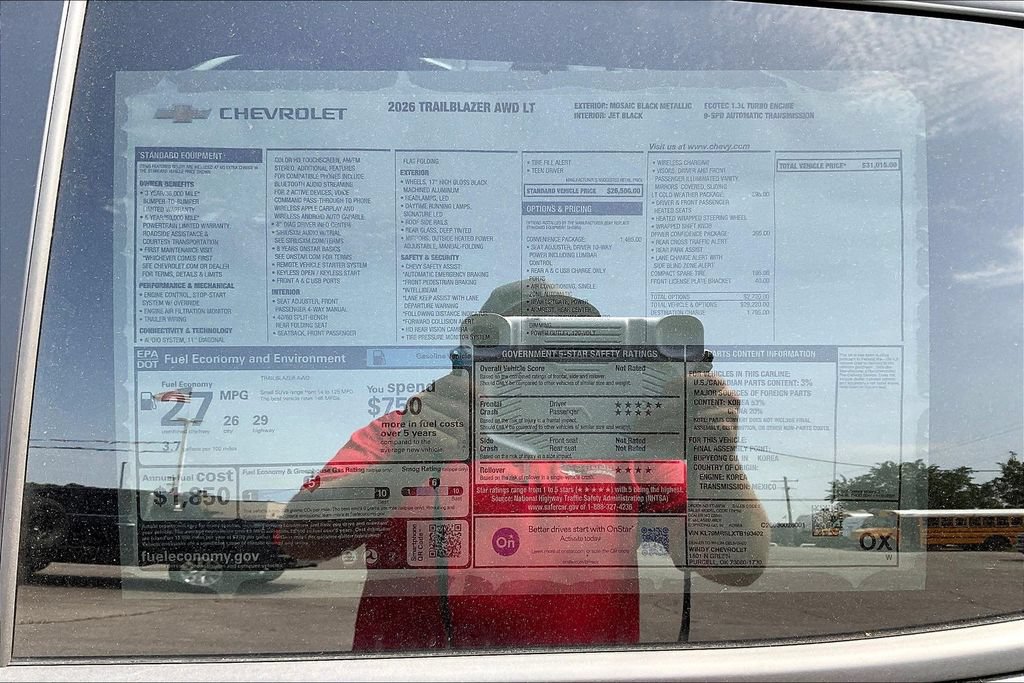 2026 Chevrolet Trailblazer LT - Photo 20