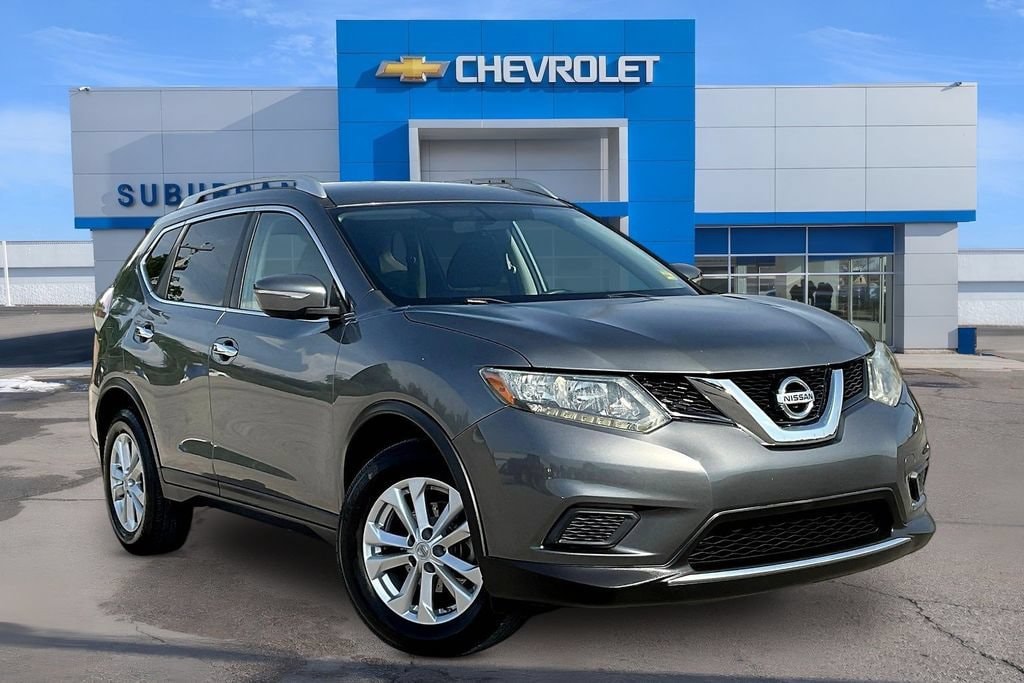 Used 2015 Nissan Rogue SV with VIN KNMAT2MT0FP549080 for sale in Claremore, OK