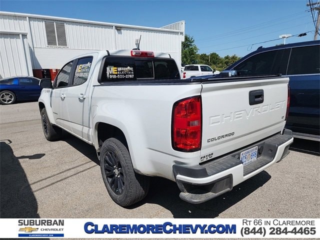 Used 2022 Chevrolet Colorado LT with VIN 1GCGSCEAXN1297761 for sale in Claremore, OK