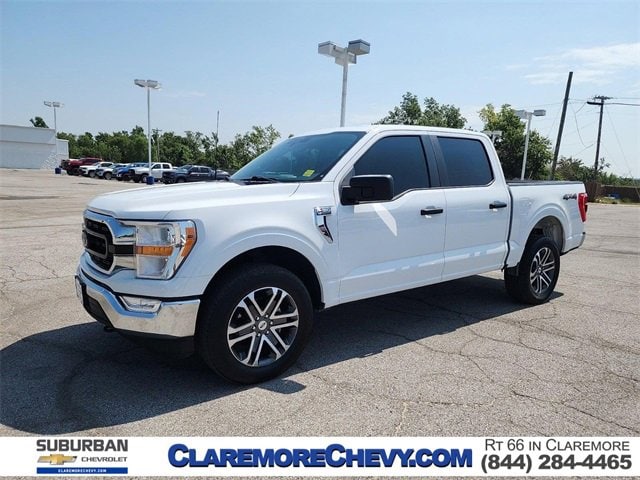 Used 2022 Ford F-150 XL with VIN 1FTFW1E88NKD46094 for sale in Claremore, OK