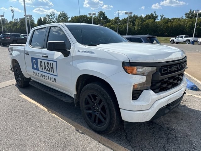 Used 2022 Chevrolet Silverado 1500 Custom with VIN 1GCPDBEK0NZ606832 for sale in Claremore, OK