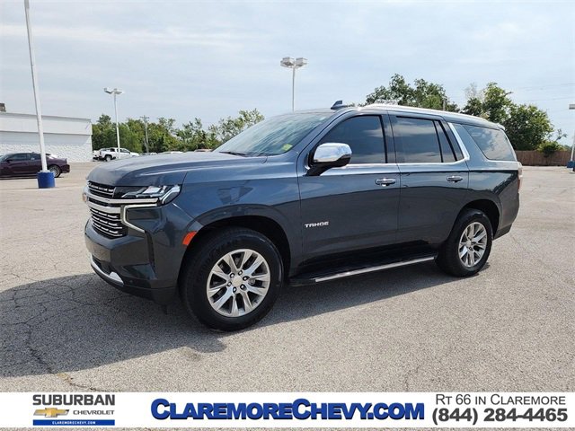 Used 2021 Chevrolet Tahoe Premier with VIN 1GNSKSKD7MR179533 for sale in Claremore, OK