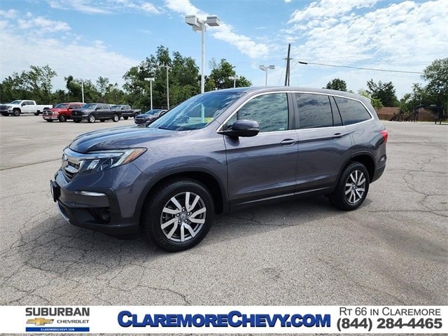 Used 2019 Honda Pilot EX-L with VIN 5FNYF6H43KB026074 for sale in Claremore, OK