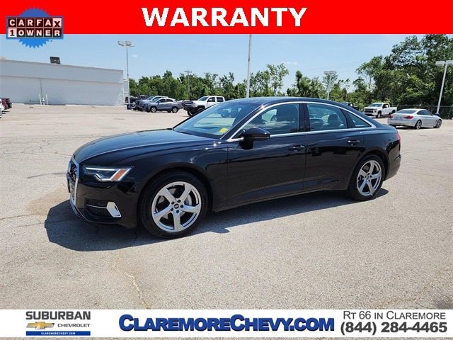 Used 2024 Audi A6 Premium Plus with VIN WAUE3BF25RN013986 for sale in Claremore, OK