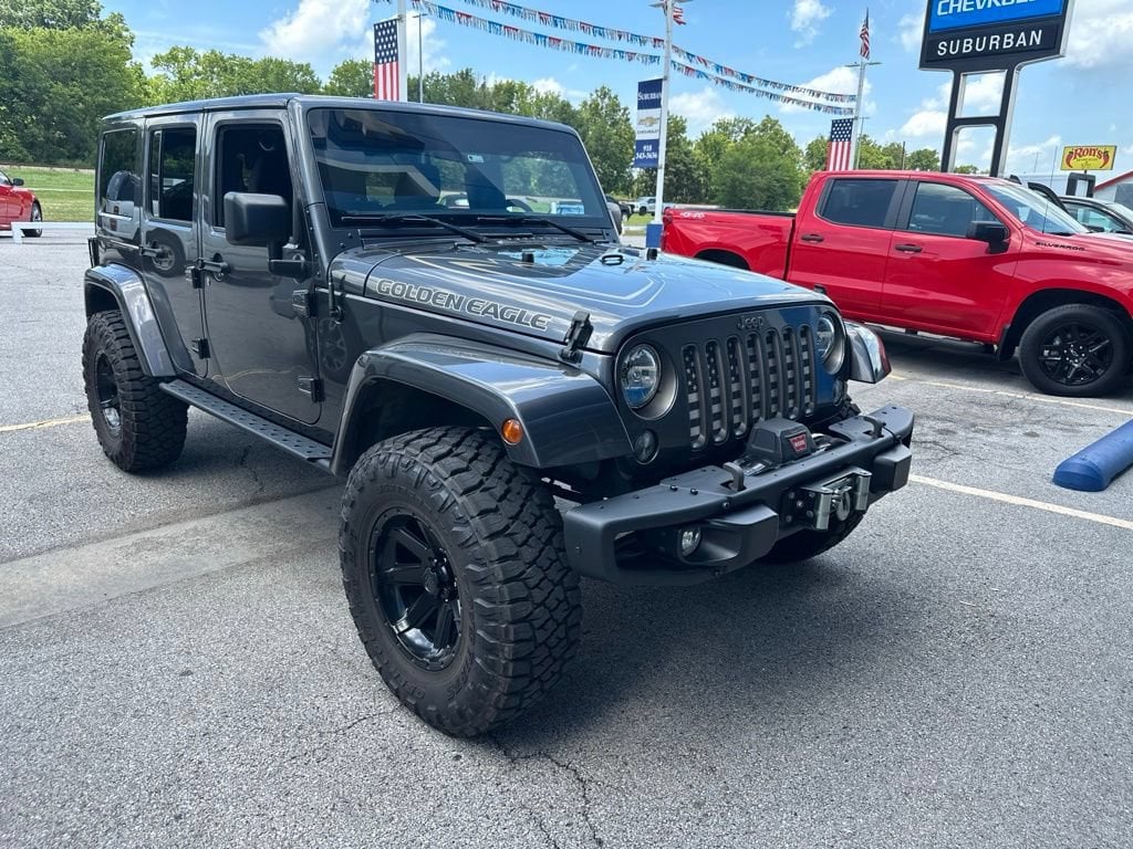 Used 2018 Jeep Wrangler JK Unlimited Golden Eagle