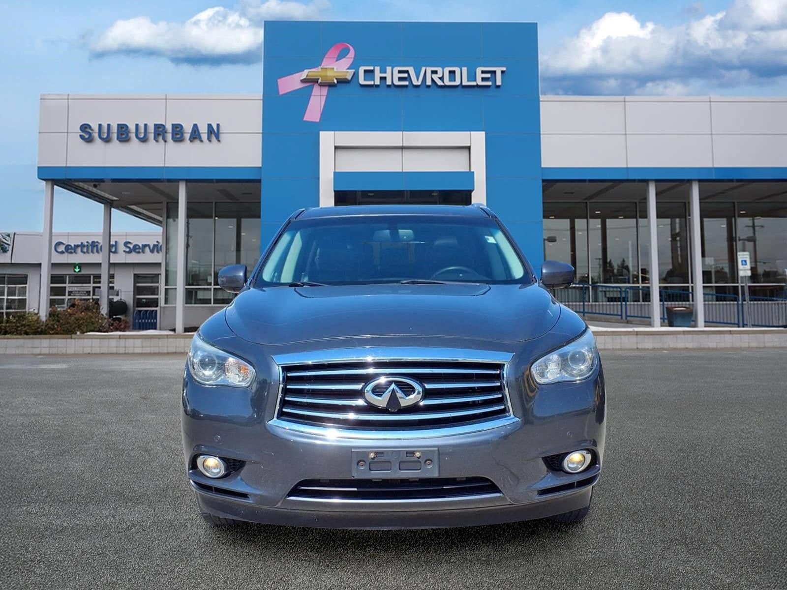 Used 2013 INFINITI JX Base with VIN 5N1AL0MM4DC304635 for sale in Ann Arbor, MI