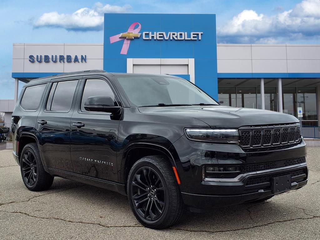 2022 Jeep Grand Wagoneer II Obsidian photo 3