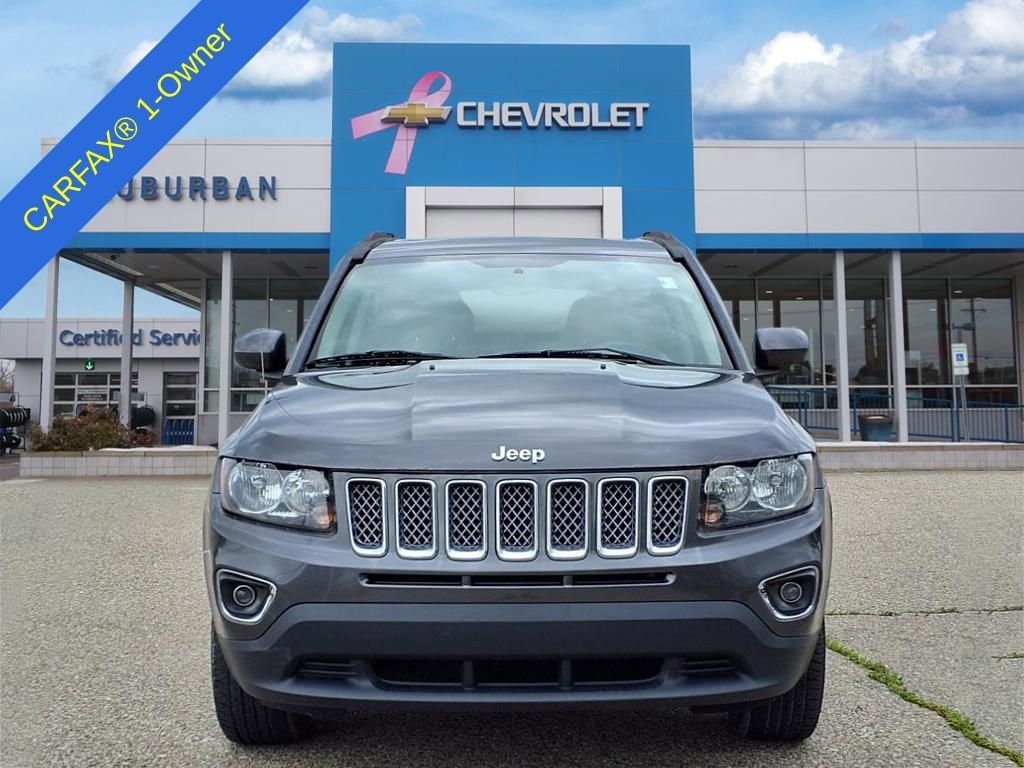Used 2015 Jeep Compass Latitude with VIN 1C4NJDEBXFD177158 for sale in Ann Arbor, MI