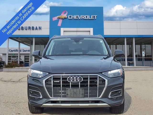 Used 2023 Audi Q5 Premium Plus with VIN WA1BBAFY2P2012214 for sale in Ann Arbor, MI